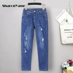 women cut pants
