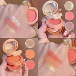 Blush on pallet . مورد خدود