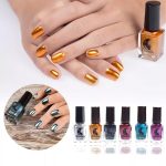 Metalic nail polish . طلاء اظافر لامع