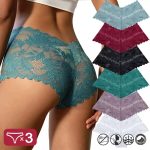 women lace sexy panties .  6 pcs