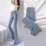 light blue jeans pants