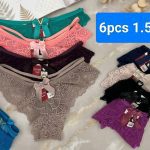 ✨ طقم بانتي دانتيل حريمي – 6 قطع ✨