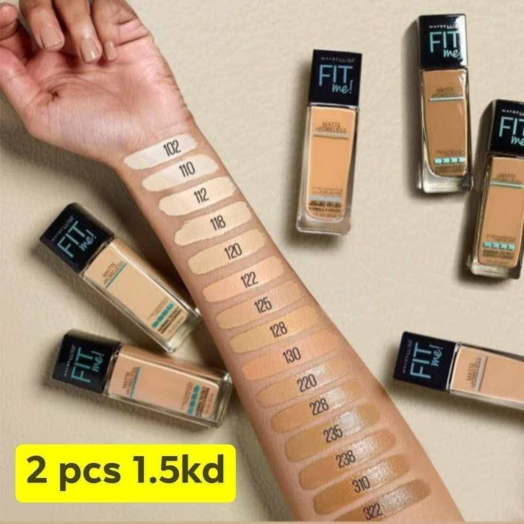 786960948_1531787332323123_8748954304894442808_n كريم أساس ميبلين "فيت مي" (Maybelline Fit Me Matte + Poreless) - عرض القطعتين - الصورة 1