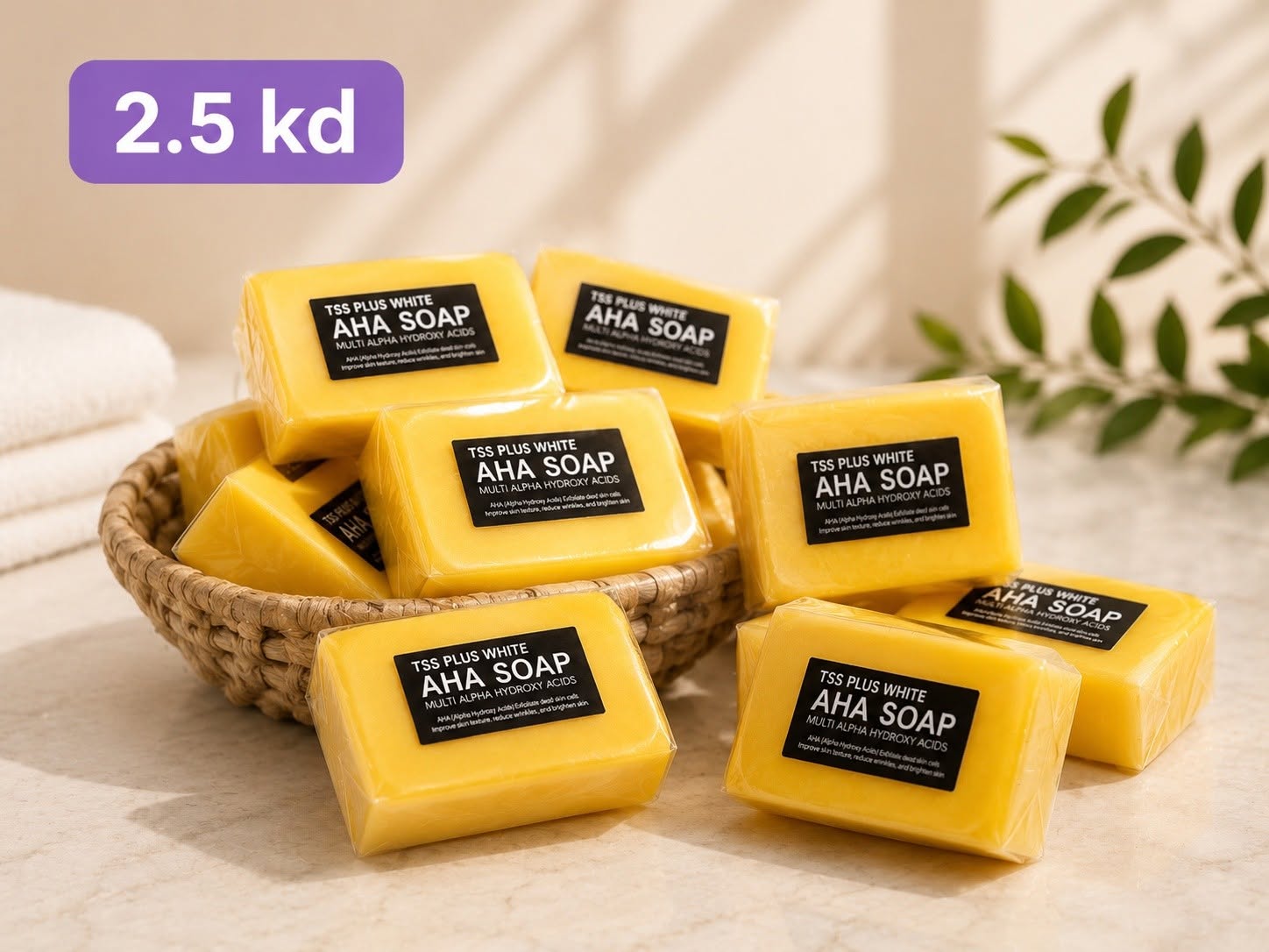 818384792_1107239272061031_5046886358582480266_n TSS Plus White AHA Soap – Multi Alpha Hydroxy Acids - Image 1